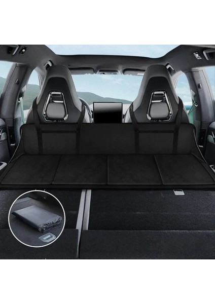 Suv Araba Arka Koltuk Uyku Mat Kafa Koruma Katlama Uzatma Tahtası Gövdesi Uyku Kamp Yatağı Mat Gri (Yurt Dışından) fırsatları