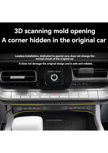 Araba USB Type-C Tiper Adaptörü Fast Charger Pekin Baıc BJ40 2024 Için (Yurt Dışından) fırsatları