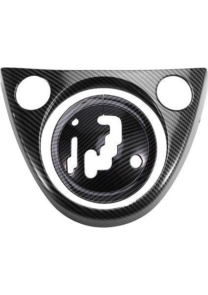 Araba Merkezi Kontrol Dişli Vites Paneli Çerçeve Kapak Fiat Için Dekoratif Çıkartmalar 500 2012-2015 Lhd Iç Aksesuarlar (Yurt Dışından)