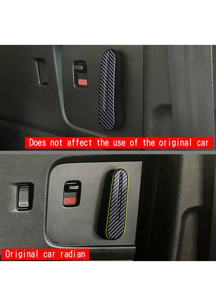 Honda Freed Hava Crosstar 2024 Için Araba Orta Kapı Kolu Anahtarı Etiketi Kapı Kolu Kaplama Karbon Fiber (Yurt Dışından) fırsatları