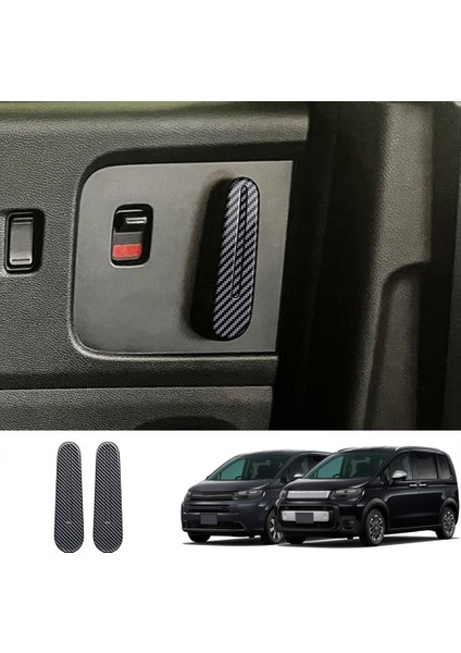 Honda Freed Hava Crosstar 2024 Için Araba Orta Kapı Kolu Anahtarı Etiketi Kapı Kolu Kaplama Karbon Fiber (Yurt Dışından) indirimleri