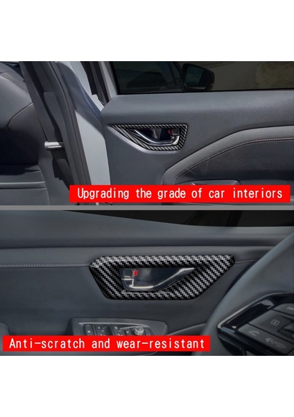 Araç Içi Çekme Sapı Kapak Çıkartması Subaru Forester 2025 Araç Iç Aksesuarlar Karbon Fiber Lhd (Yurt Dışından) modelleri