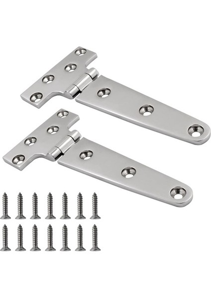 2 Adet Ağır Hizmet Tipi T Menteşe 6 Inç x 3inch Döküm Menteşe 316 Tekne ve Otomobil Için Paslanmaz Çelik (Yurt Dışından)