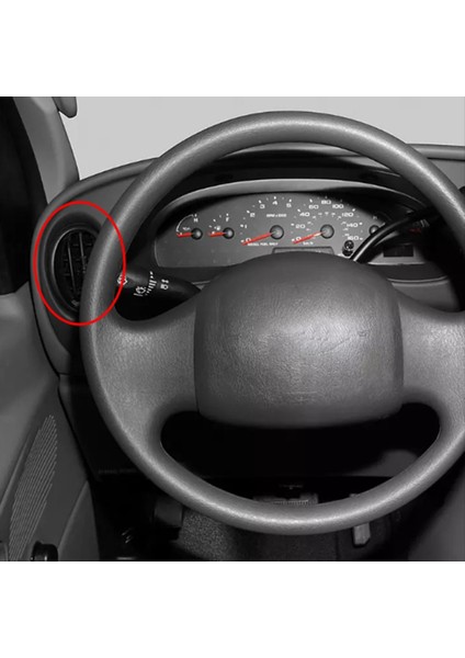 Araba Gösterge Tablosu Klima Hava Outlet Montajı 4C2Z19893BA Ford E250 2004-2008 A/c Hava Çıkışı Paneli (Yurt Dışından) fırsatları