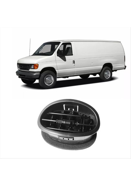Araba Gösterge Tablosu Klima Hava Outlet Montajı 4C2Z19893BA Ford E250 2004-2008 A/c Hava Çıkışı Paneli (Yurt Dışından) indirimleri