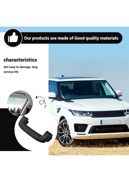 Araba Ikinci Sıra Iç Çatı Güvenlik Tutucu Çatı Çekme Tutağı Land Rover Range Rover Sport 2014-2020 Siyah Için LR059987 (Yurt Dışından) indirimleri