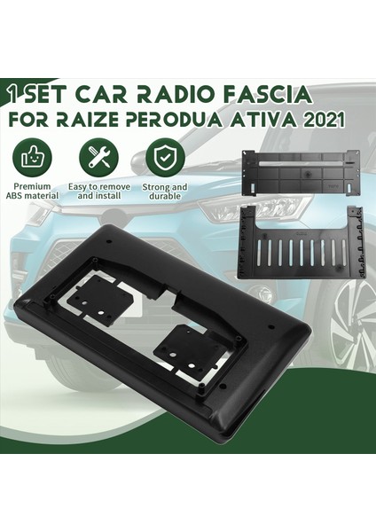 Araba Çerçevesi Fasya Adaptörü Android Radyo Çizgi Montaj Paneli Kiti Toyota Için Raiz Perodua Ativa 2021 (Yurt Dışından) fırsatları