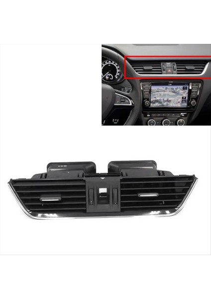 Araba Gösterge Tablosu Merkezi Klima Outlet Montajı Klima Panel Grille 5ED82095 Skoda Octavia 2015-2020 (Yurt Dışından) modelleri