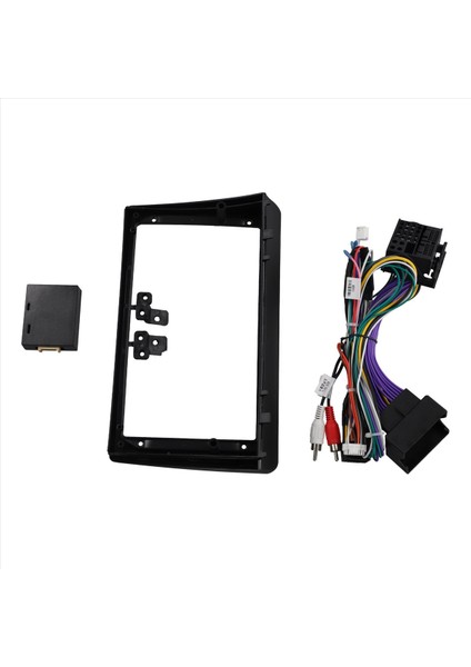 Peugeot 407 2004-2009 Için 9 Inç Araba Çerçevesi Fasya Adaptörü 2din Gps Stereo Android Radyo Dash Takım Paneli Kiti (Yurt Dışından) indirimleri