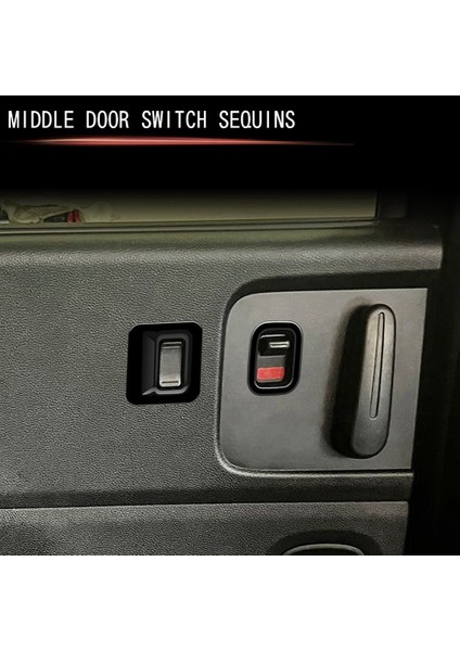 Honda Freed Hava Crosstar 2024 Pencere Asansör Anahtarı Panel Çıkartma Için Araba Orta Kapı Anahtar Trim Çerçeve Parlak Siyah (Yurt Dışından) fiyatları