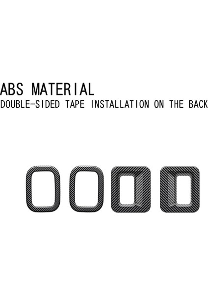 Honda Freed Hava Crosstar 2024 Pencere Asansör Anahtarı Panel Çıkartma Için Araba Orta Kapı Anahtar Trim Çerçeve Parlak Siyah (Yurt Dışından) fırsatları