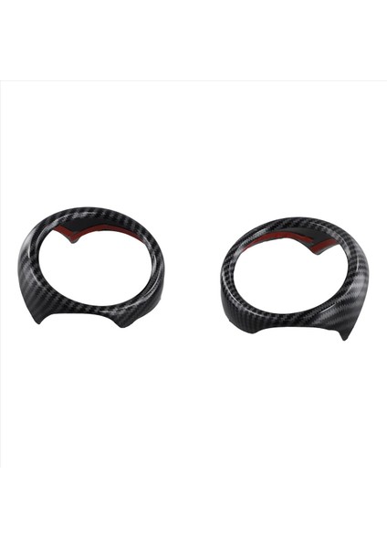 Araba Hava Havalandırma Outlet Kapağı Koşul Trims Kapak Halkası Mini Cooper R54 R56 Clubman R55 Crossover R60 (Yurt Dışından)