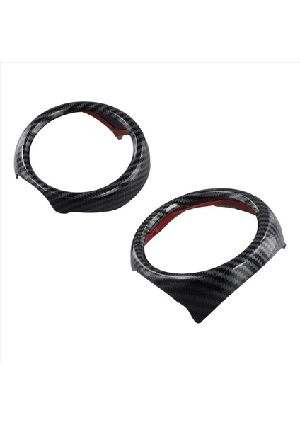 Araba Hava Havalandırma Outlet Kapağı Koşul Trims Kapak Halkası Mini Cooper R54 R56 Clubman R55 Crossover R60 (Yurt Dışından) fiyatları