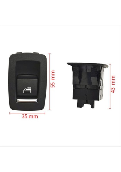 Bmw F20 F30 F30 X1 X3 X5 X6 61319208106 Bmw Için Araba Arka Satır Pencere Kaldırıcı Anahtarı Düğmesi (Yurt Dışından) indirimleri