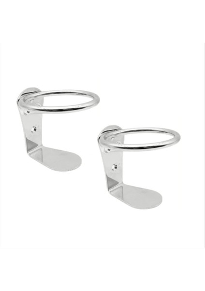 2pcs Tekne Rv Yüzük Kupası Içecek Tutucu 316 Paslanmaz Çelik Evrensel Içecek Tutucuları Araba Deniz Tekne Aksesuar Kupası Tutucu (Yurt Dışından)