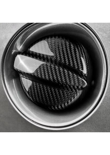 Mini Cooper S R50 R50 R53 2001-2006 Için Araç Yakıt Deposu Kapak Gaz Kapağı Mini R53 R50 Için Gerçek Sert Karbon Fiber (Yurt Dışından) indirimleri