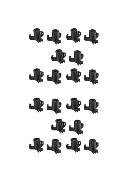 20 Pcs Bagaj Kancası Araba Kolye Gagası Bakkal Çantası Hook Bagaj Bölmesi Eldiven Torba Kanca Tesla Model 3 (Yurt Dışından) fiyatları