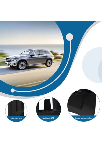 Araba Sürücüsü Arka Sağ Ray Iç Kapak Klipsleri A2539190700 Mercedes-Benz Glc X253 C253 GLC300 2016-2021 (Yurt Dışından) fırsatları