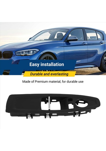 Araç Sürücüsü Yan Pencere Kilit Asansör Anahtarı Panel Kapak 51417324672 51417352868 Bmw 1 2 4 Seri F21 F22 F32 F83 Siyah (Yurt Dışından) fırsatları