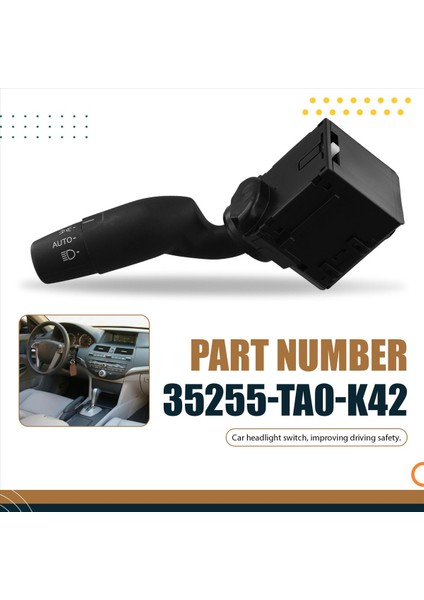Honda Accord Cr-V Için Araba Turn Sinyal Anahtarı Far Anahtarı 352555-TA0-K42 35255TA0K42 Lhd (Yurt Dışından) indirimleri