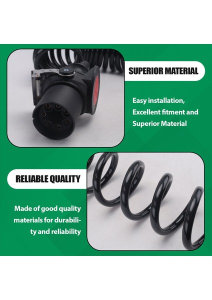 Volvo Trucks Için Voe 20946393 21264649 21680286 21971553 Abs ve Ebs Kablo Bağlantı Kabloları 7 Pin Kamyon Yedek Parçaları (Yurt Dışından) indirimleri