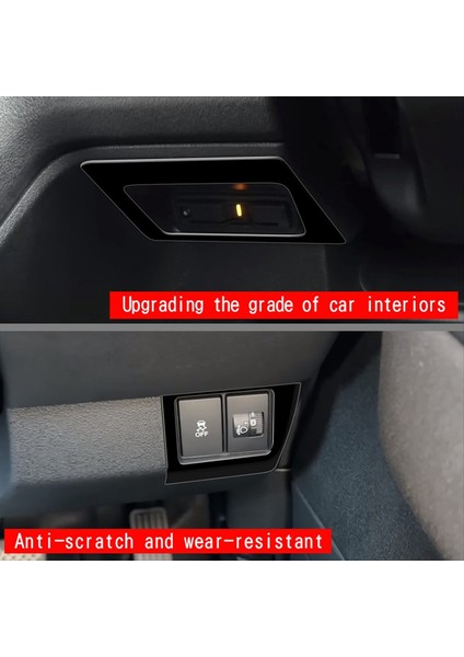 Araba Vb Trim Frame Far Ayarı Trim Çerçeve Esp Düğmesi Honda N-Box 2024 Rhd Parlak Siyah Için Trim Çerçeve (Yurt Dışından) fiyatları