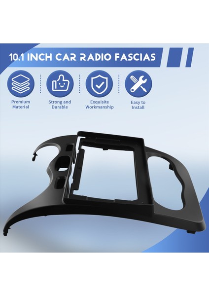 10 1 Inç Araba Radyo Fasyaları Renault Sandero 2013 Android Gps Mp5 Stereo Player 2 Din Head Unit Panel Çizgi Çerçevesi (Yurt Dışından) fırsatları