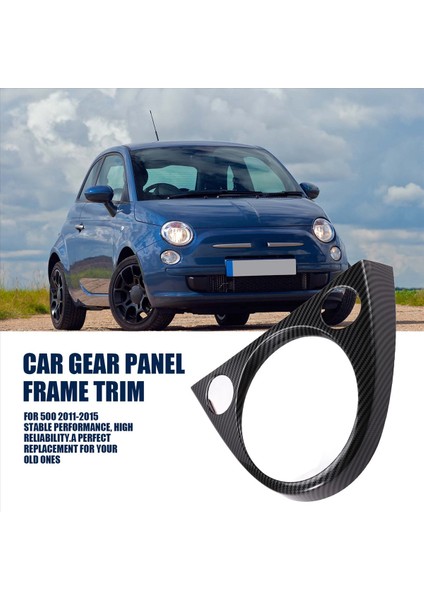 Fiat 500 2011-2015 Iç Modifikasyon Aksesuarları Için Araba Merkezi Kontrol Dişli Paneli Çerçeve Döşeme (Yurt Dışından) fırsatları
