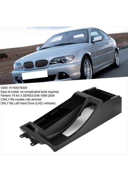 Orta Konsol Döşeme Taban Bmw E46 325I 328I 330I M3 Plastik Merkez Konsol Trim Taban (Yurt Dışından) indirimleri