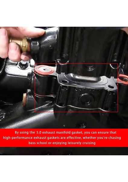 Egzoz Manifold Dirsek Yükseltici Conta Kuru 18-0722 Mercruiser Deniz Motorları 4 3 5 0 5 7 L V6 V8 4 3l 5 0l 5 7l (Yurt Dışından) indirimleri