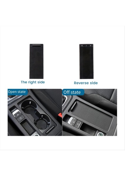 Volkswagen Golf Için Araba Merkezi Içecek Kapak Slayt Silindir 7 2014-2020 5GG862531D Su Kupası Tutucu Perde (Yurt Dışından) modelleri