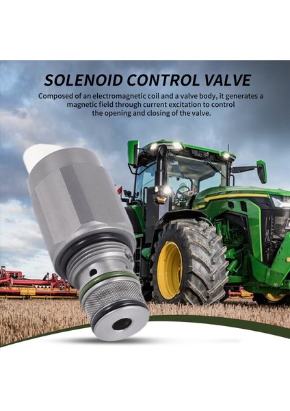 RE183407 John Deere Için Hidrolik Solenoid Valf 7130 7185J 7195J 7200R 7205J 7210J 7210R (Yurt Dışından) indirimleri