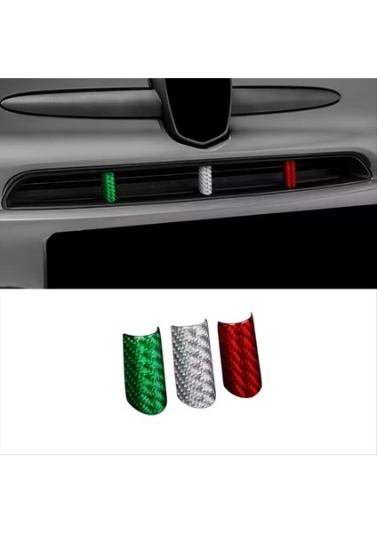 Abarth 595 695 2017-2023 Için Kuru Karbon Fiber Araba Izgara Çıkartma Aksesuarları (Yurt Dışından) fiyatları