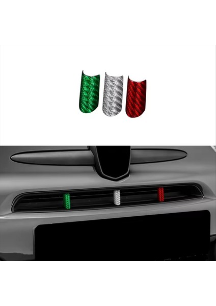 Abarth 595 695 2017-2023 Için Kuru Karbon Fiber Araba Izgara Çıkartma Aksesuarları (Yurt Dışından) fırsatları