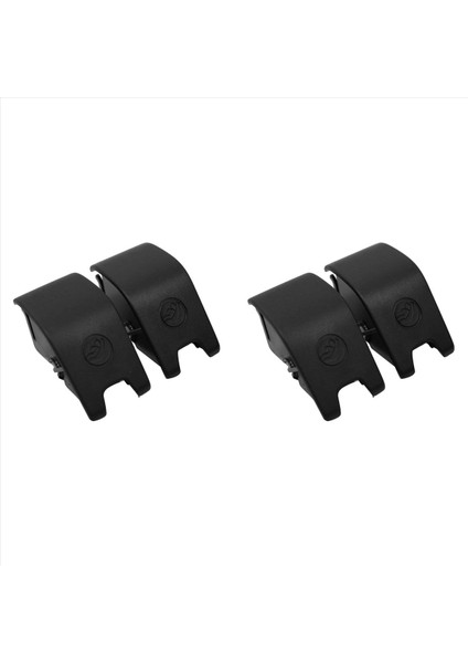 2paır 8V0887187 Otomobil Koltuğu Kancası Isofix Kapak Trim Çocuk Kısıtlama Audi A3 V8 2015-2023 Siyah Isofix Yuva Kapağı (Yurt Dışından)