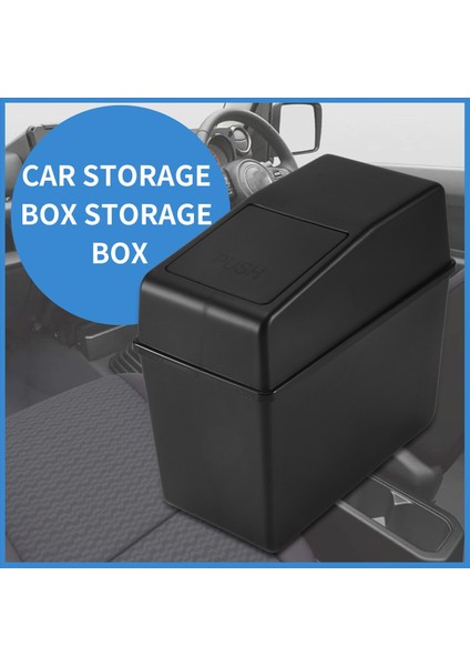 Kapaklı Araba Çöp Kutusu Aracı Can Cange Organizatör Otomatik Ev Araba Iç Siyah Için Büyük Atık Basket Kutusu (Yurt Dışından) fırsatları