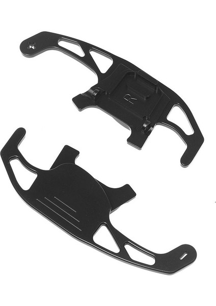 1 Çift Araba Direksiyon Simidi Vardiyalı Kürek Dsg Dişli Vites Değiştirici Kürek Uzantısı Golf Için Mk7 Gtı R Gtd Gte 7 2014-2019 Siyah (Yurt Dışından)