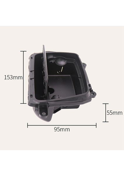 2x Yeni Siyah Plastik Merkez Konsolu Kültray Montaj Kutusu Bmw 5 Için Uygun F10 F11 F18 51169206347 (Yurt Dışından) fırsatları