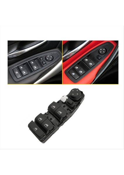 61319208108 Sol Sürücü Yan 6 Pin Pencere Regülatör Anahtarı Güç Penceresi Anahtarı Bmw 3 Serisi F30 F35 2012-2019 (Yurt Dışından) fırsatları
