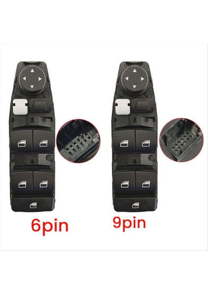 61319208109 Sol Sürücü Tarafı 9 Pin Pencere Regülatör Anahtarı Güç Penceresi Anahtar Düğmesi Bmw 3 Serisi F30 F35 2012-2019 (Yurt Dışından) indirimleri