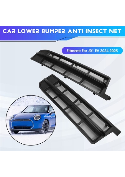 Araba Alt Tampon Anti Böcek Ağı Mini Cooper E Se J01 Ev Electric 2024 2025 Ön Izgara Örtü Kapağı B (Yurt Dışından) fırsatları