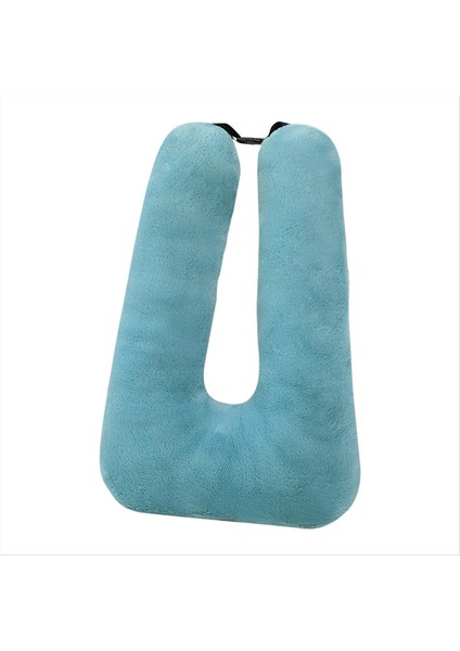 Seyahat Yastığı Çocuk Seyahat Yastığı Çok Fonksiyonlu Araç U Şeketli Yastık Arka Koltuk Kafaları ve Vücudu (Yeşil) (Yurt Dışından)