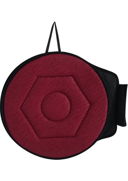 360 ° Dönen Koltuk Yastığı Ev Için Yaşlılar Için Araba Döner Koltuk Yastığı Için 15 7 Inç Koltuk Yastığı Ofis Sandalyeleri Kırmızı (Yurt Dışından)