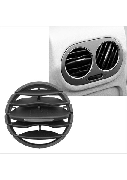 2pcs Araç Arka Klima A/c Hava Çıkışı Grille 5ND819203 Vw Tiguan 2010-2017 Yuvarlak Hava Outlet Grille (Yurt Dışından) fiyatları