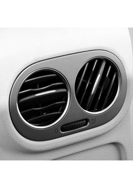2pcs Araç Arka Klima A/c Hava Çıkışı Grille 5ND819203 Vw Tiguan 2010-2017 Yuvarlak Hava Outlet Grille (Yurt Dışından) fırsatları