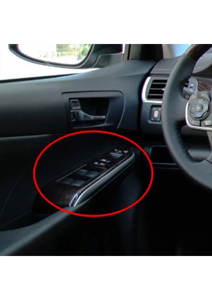 Araba Sol Ön Pencere Asansör Anahtarı Trim Panel 74232-06490 7423206490 Toyota Camry Için 2012-2017 Kolçak Trim Panel Lhd (Yurt Dışından) modelleri