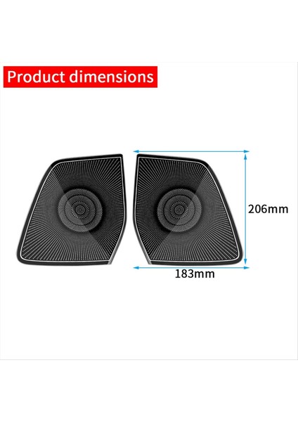 Toyota Alphard Vellfire 40 Serisi 2023+ Lhd B Için Araba Paslanmaz Çelik Ön Kapı Hoparlör Kapağı Iç Aksesuarlar (Yurt Dışından) modelleri