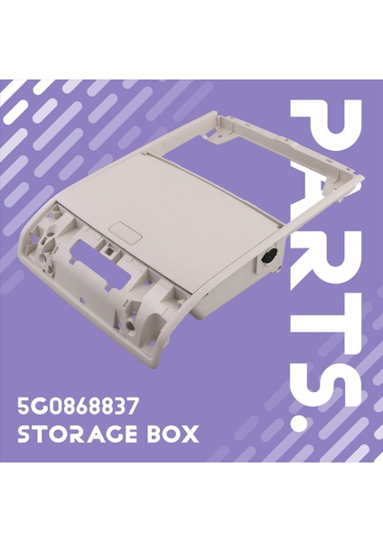 5G0868837 22D868837 Depolama Güneş Gözlüğü Kutusu Güneş Gözlükleri Vw Golf 7 Mk7 cc T-Cross Polo Bej (Yurt Dışından) fırsatları