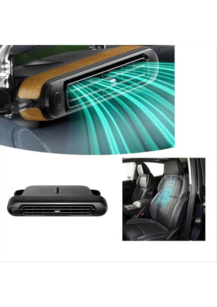 Araba Koltuğu Soğutma Fanları USB Ön Arka Koltuk Için Araba Başlık Fanı Tüm Arabalar Için Üç Vitesli Ayarlanabilir Fan Koltuk B (Yurt Dışından) fırsatları