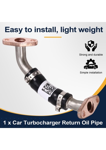 Araç Turboşarj Dönüşü Yağ Borusu 06H145735H 06J145735C Skoda Için Vw Için 06J145735H/E (Yurt Dışından) fırsatları